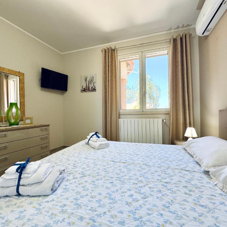 La Cinisara Apartments - Apartment mit 3 Schlafzimmern und Balkon - 22
