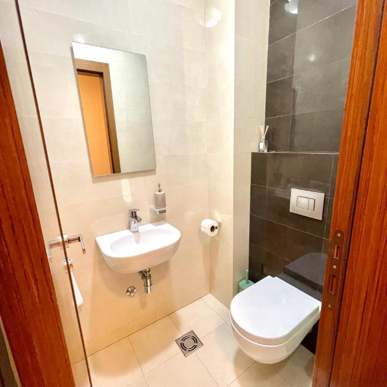 Podgorica Apartment Center - Apartman sa 2 Spavaće Sobe i Pogledom na Grad - 12