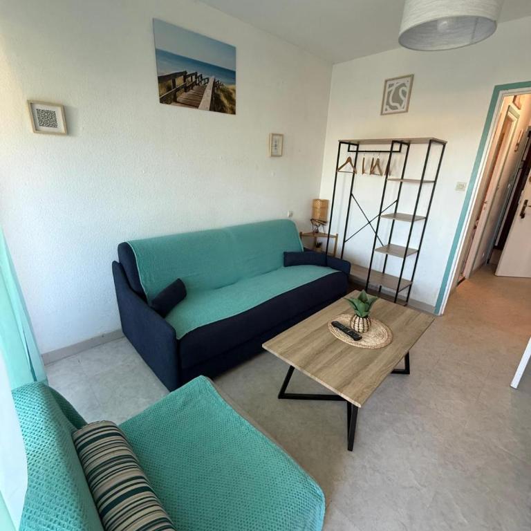 Paisible P1 face à la mer a 2 mn de la plage et du Centre Ville - One-Bedroom Apartment - 3