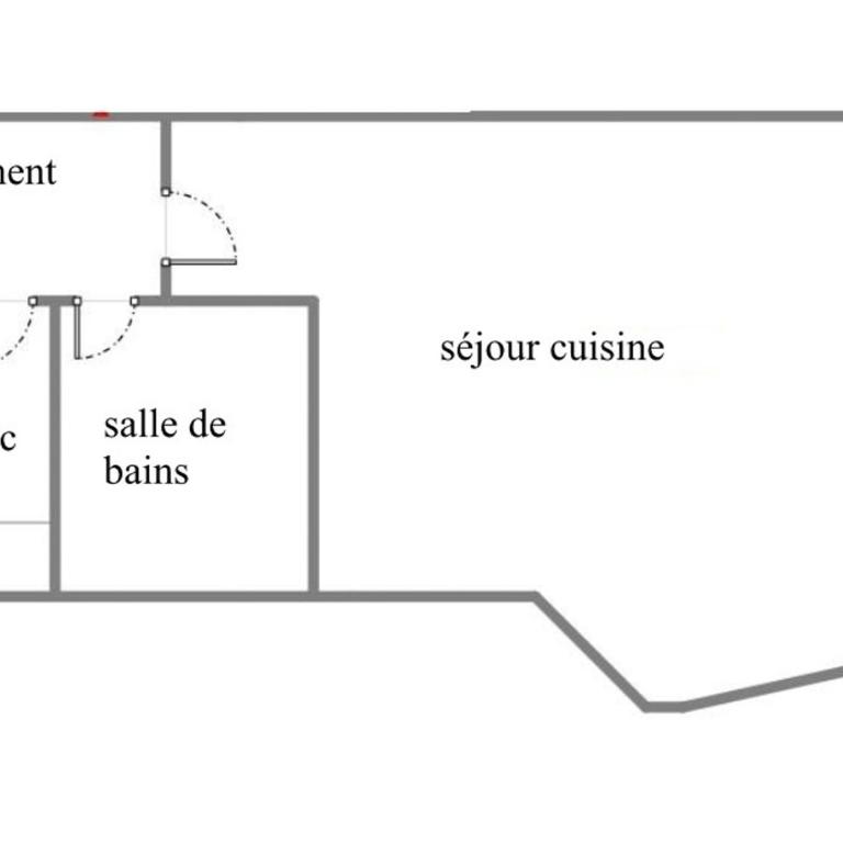Appartement 2 pièces lumineux avec balcon pour 4 personnes - FR-1-455-270 - Appartamento - 11