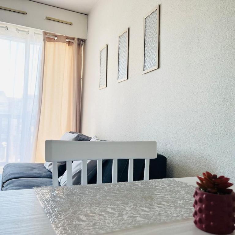 T2 belle vue mer proche Thalasso - Piscine et tennis - Apartamento de 1 dormitorio - 9