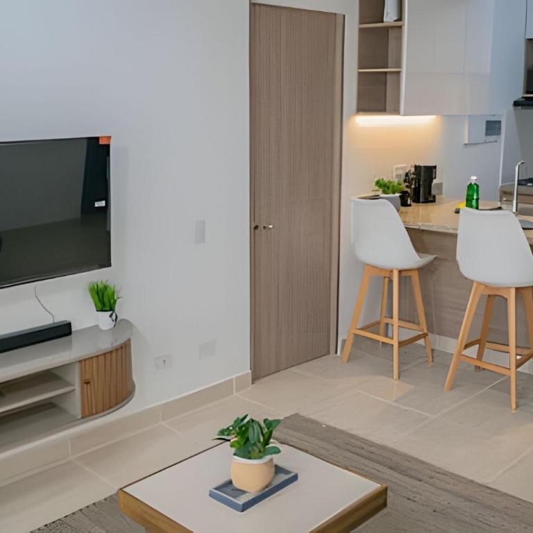 Apartamento Elegante en serena del mar - Three-Bedroom Apartment - 15