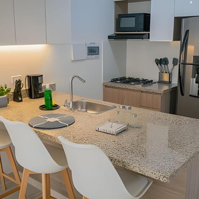 Apartamento Elegante en serena del mar - Three-Bedroom Apartment - 17