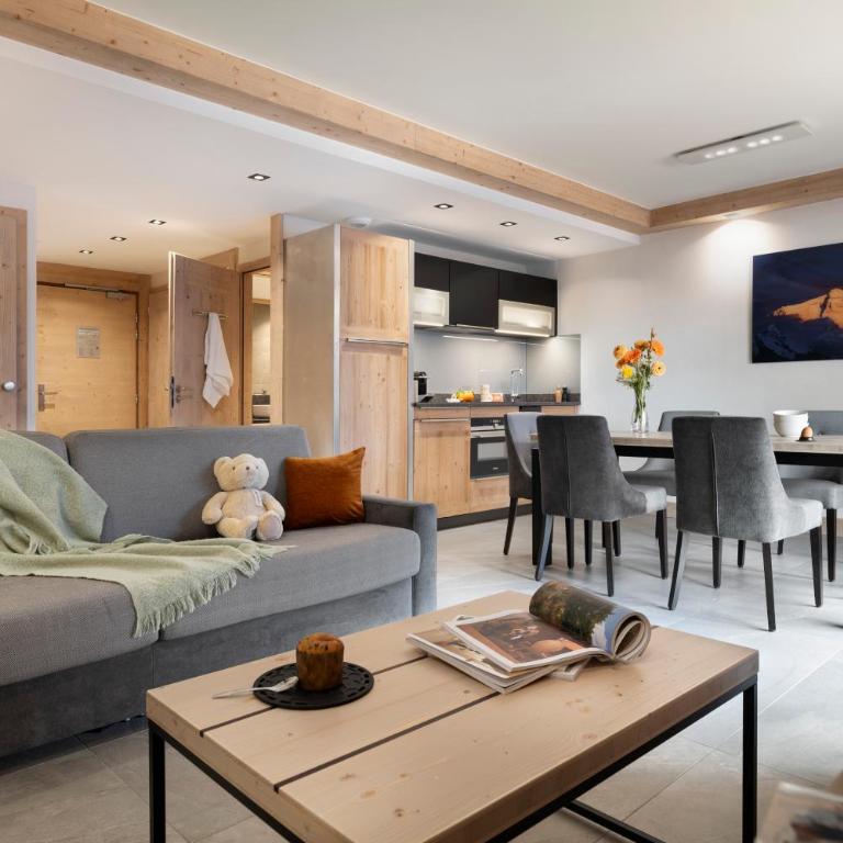 MGM Hôtels & Résidences - Résidence Akoya - Two-Bedroom Duplex Apartment 6 People - Spa Access Included - 2