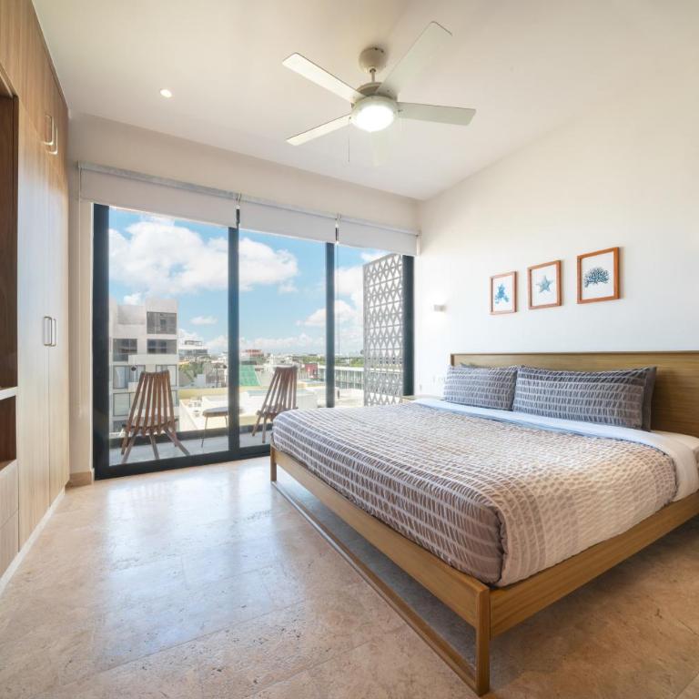 Luxury Studio Equipped with Rooftop Pool & Gym - Piedra Azul 605 - Estudio Deluxe - 3