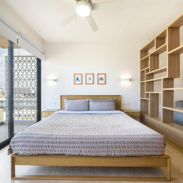 Luxury Studio Equipped with Rooftop Pool & Gym - Piedra Azul 605 - Estudio Deluxe - 4