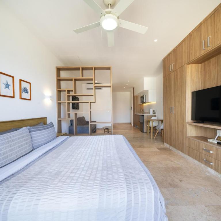 Luxury Studio Equipped with Rooftop Pool & Gym - Piedra Azul 605 - Estudio Deluxe - 5