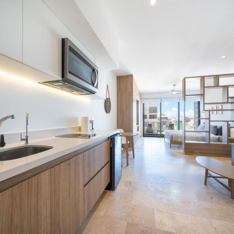 Luxury Studio Equipped with Rooftop Pool & Gym - Piedra Azul 605 - Estudio Deluxe - 7