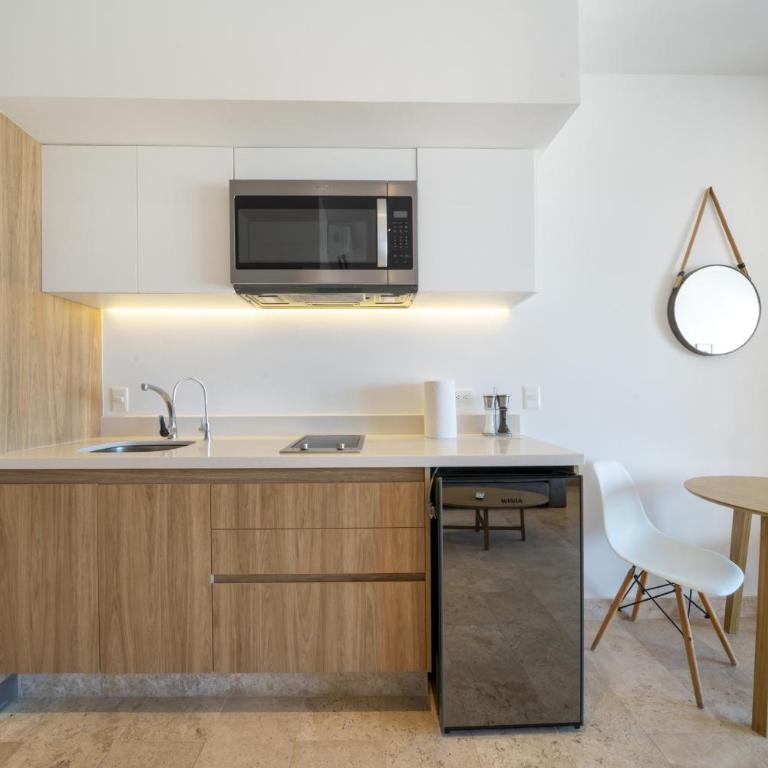 Luxury Studio Equipped with Rooftop Pool & Gym - Piedra Azul 605 - Estudio Deluxe - 8