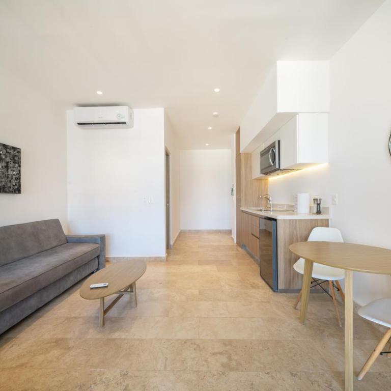 Luxury Studio Equipped with Rooftop Pool & Gym - Piedra Azul 605 - Estudio Deluxe - 9