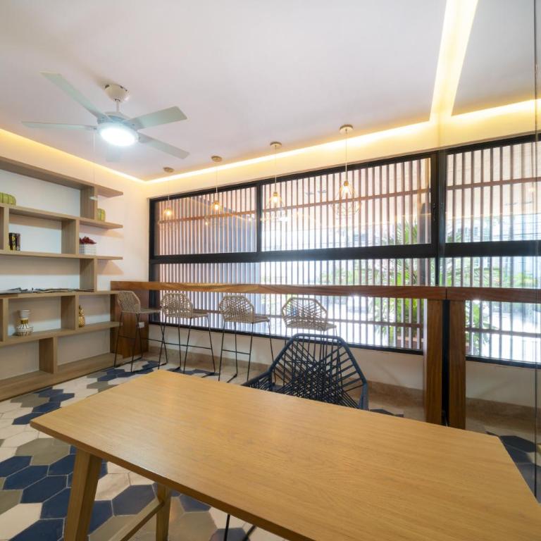 Luxury Studio Equipped with Rooftop Pool & Gym - Piedra Azul 605 - Estudio Deluxe - 14