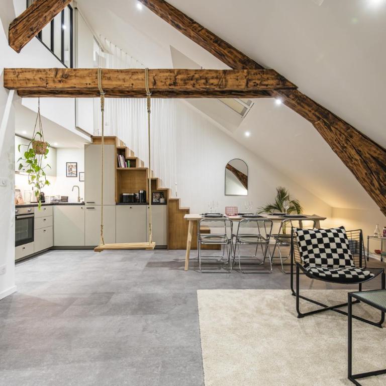 Le sacré perchoir de la Cathédrale - Apartment mit 3 Schlafzimmern - 47