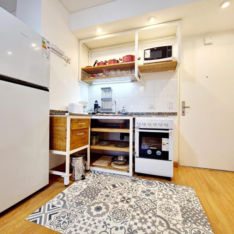 Acogedor apartamento con amplio balcón a mts subte - Apartamento de 1 dormitorio - 3