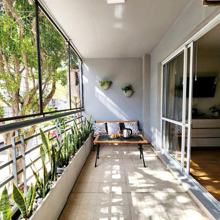 Acogedor apartamento con amplio balcón a mts subte - Apartamento de 1 dormitorio - 6