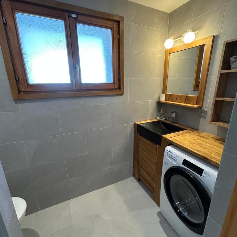 Violette de Cham - Jardin privé - Vue Mont Blanc - One-Bedroom Apartment - 6