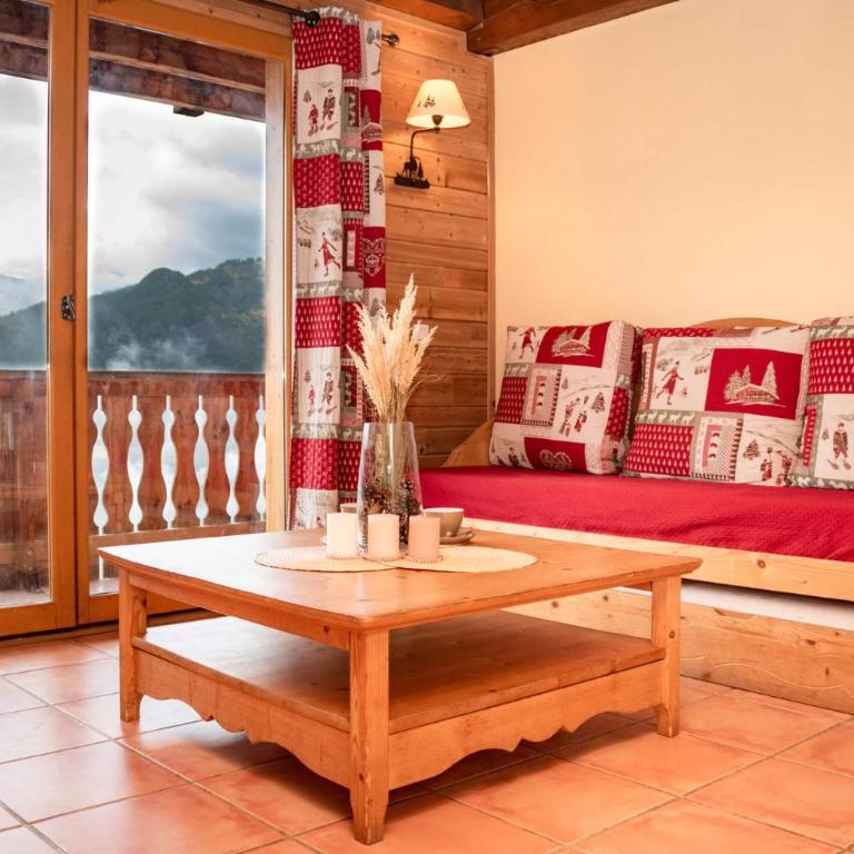 Chalets de Praroustan by Actisource - Apartment mit 1 Schlafzimmer auf 2 Ebenen (6 Erwachsene) - 9