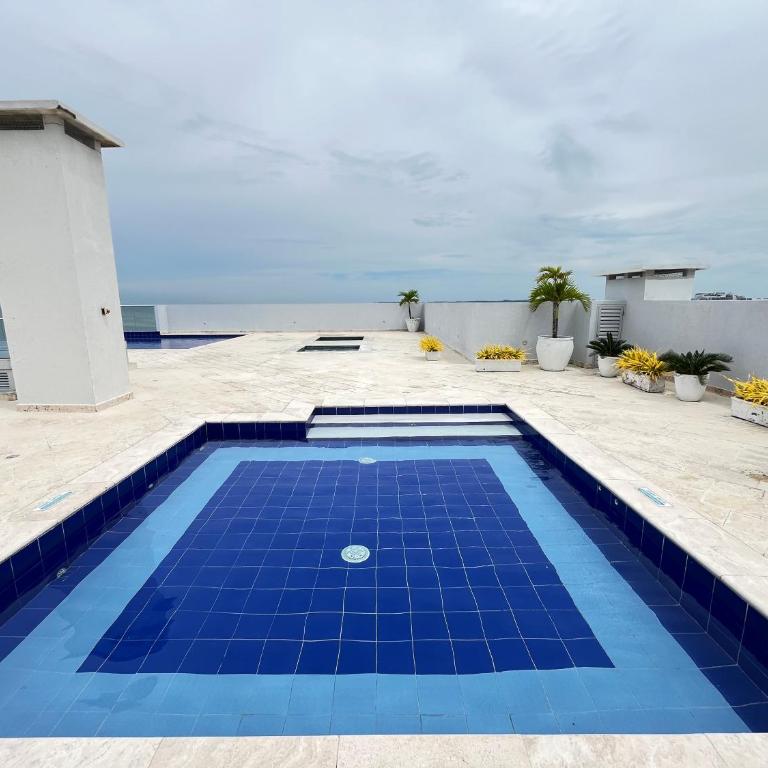 Ocean Drive Cartagena Apto con Piscina Infinity - One-Bedroom Apartment - 29