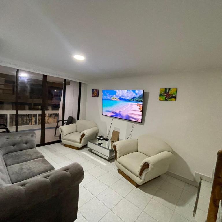 Apartamento en el rodadero - Primera linea de playa - Apartamento de 3 dormitorios - 11