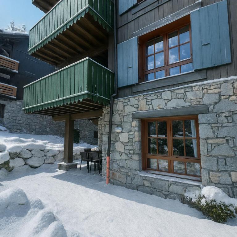 ARC 1950 - Appartement 08 personnes - Départ ski aux pieds - Sauna, Hammam, Jacuzzi, Salle de fitness, Piscine extérieure chauffée - Two-Bedroom Apartment with Terrace - 23