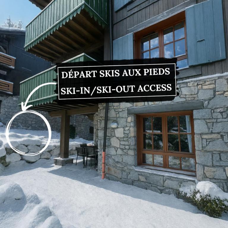 ARC 1950 - Appartement 08 personnes - Départ ski aux pieds - Sauna, Hammam, Jacuzzi, Salle de fitness, Piscine extérieure chauffée - Two-Bedroom Apartment with Terrace - 24