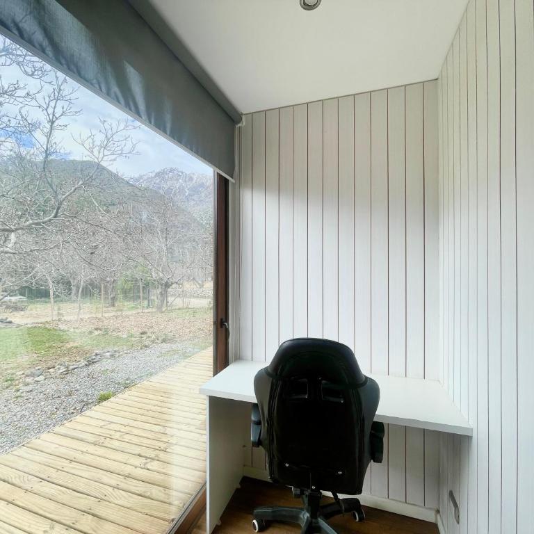 Cabaña equipada en el Ingenio , hot tub y parrilla - Casa con 1 dormitorio - 63