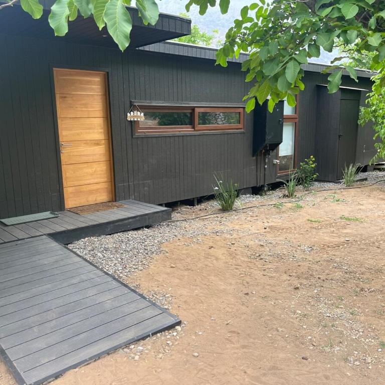 Cabaña equipada en el Ingenio , hot tub y parrilla - Casa con 1 dormitorio - 65