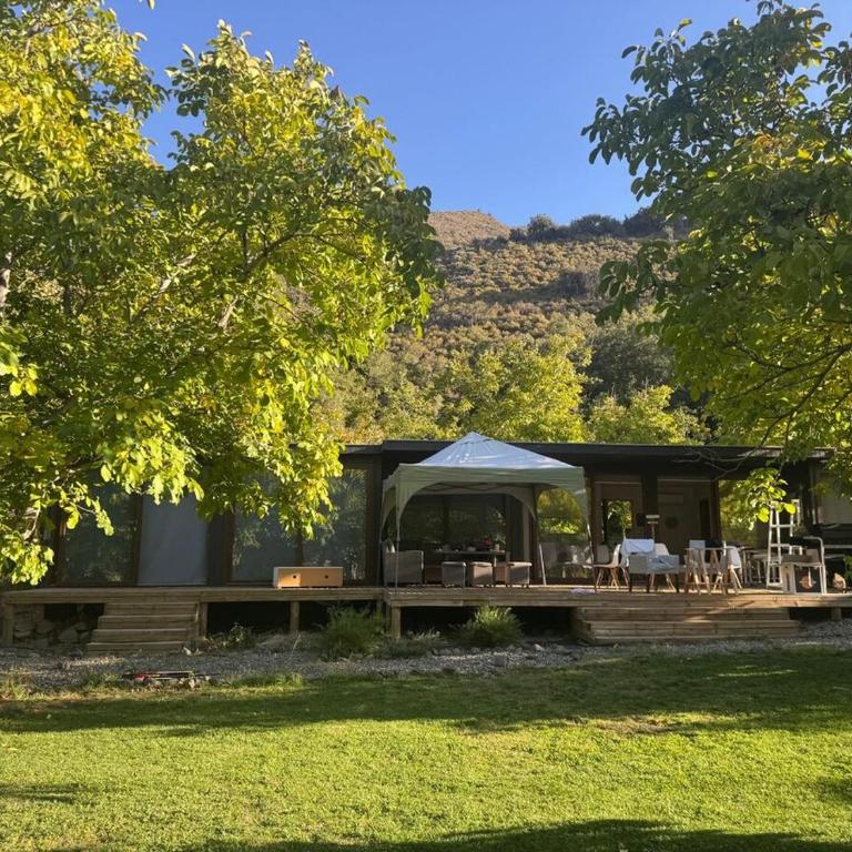 Cabaña equipada en el Ingenio , hot tub y parrilla - Casa con 1 dormitorio - 93