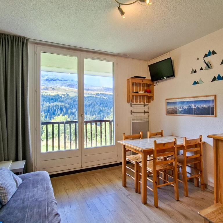 Studio rénové au centre de Flaine avec balcon pour 5 personnes - Studio - 1
