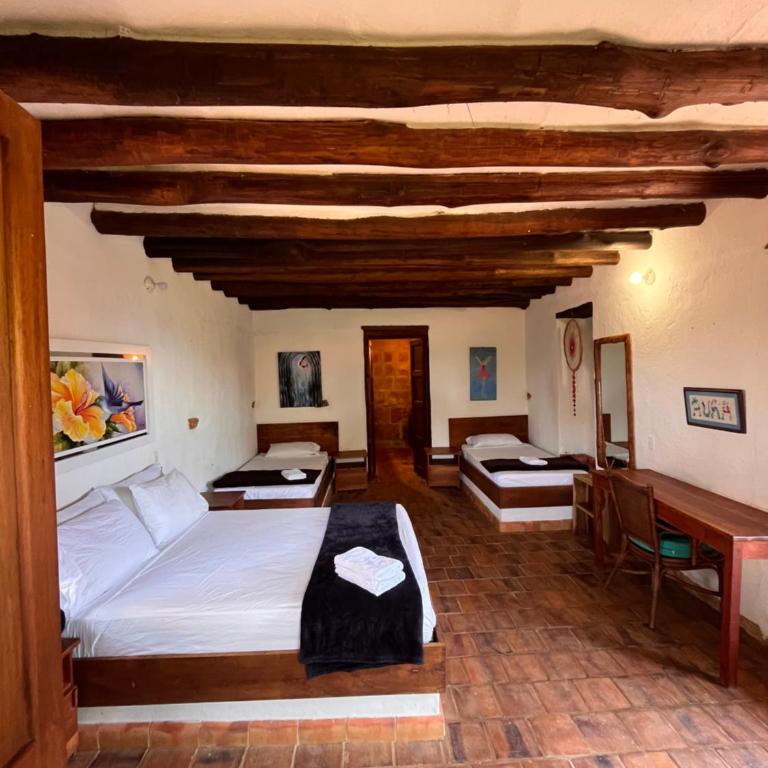Eco-Hotel Casa de Oracion Barichara "Pet friendly" - Casa con 1 dormitorio - 3