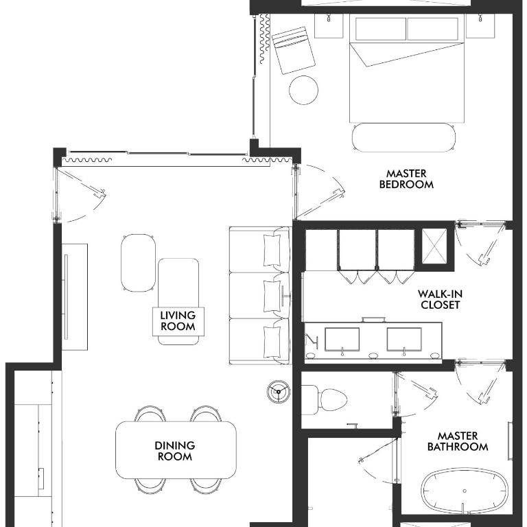 Isabella by Viadora - One-Bedroom Apartment - 2
