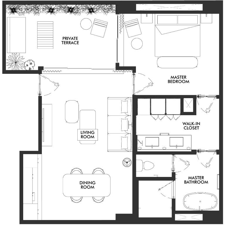 Isabella by Viadora - Deluxe One-Bedroom Apartment - 3