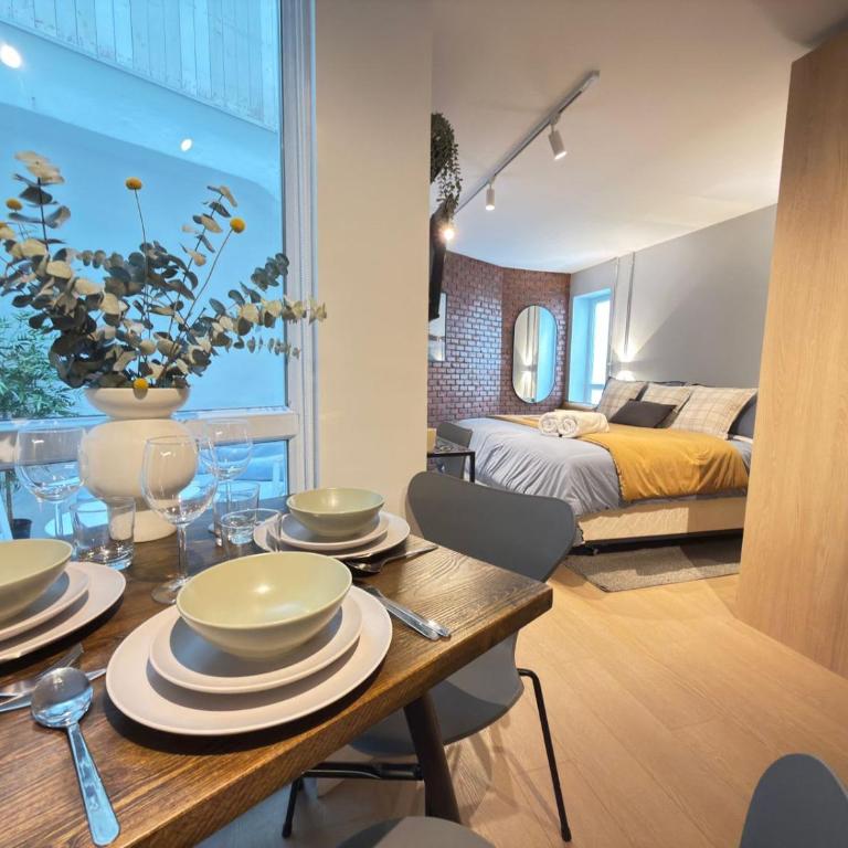 HOM I Estilo Loft Terraza Planta Baja Lastarria - Apartment - 18