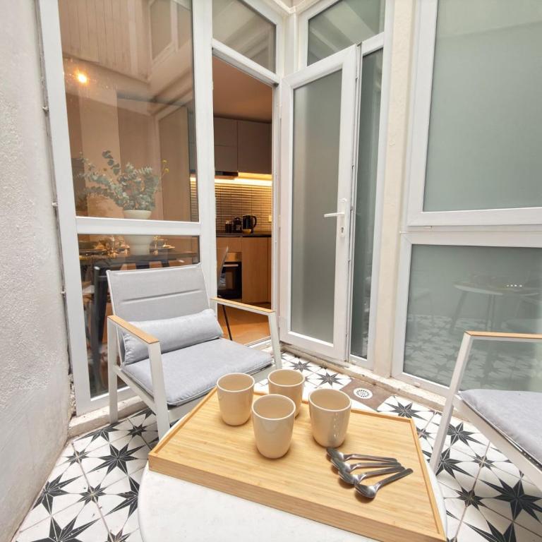 HOM I Estilo Loft Terraza Planta Baja Lastarria - Apartment - 40