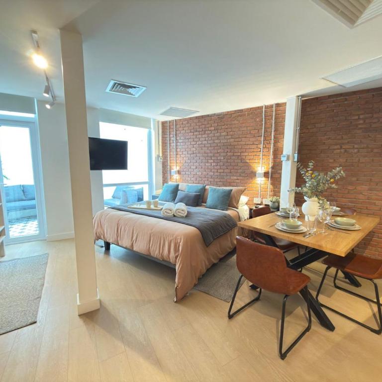 HOM I Loft Terraza Planta baja Familiar Lastarria - Apartment - 15