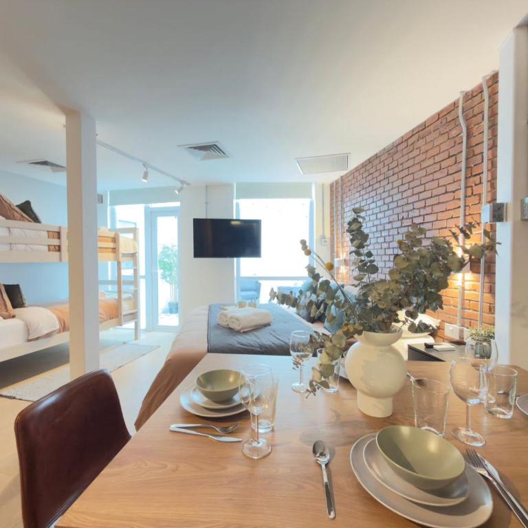 HOM I Loft Terraza Planta baja Familiar Lastarria - Apartment - 5