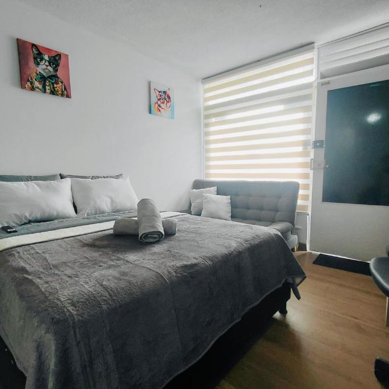 Estudio cable plaza confort y ubicación ideal - One-Bedroom Apartment - 11