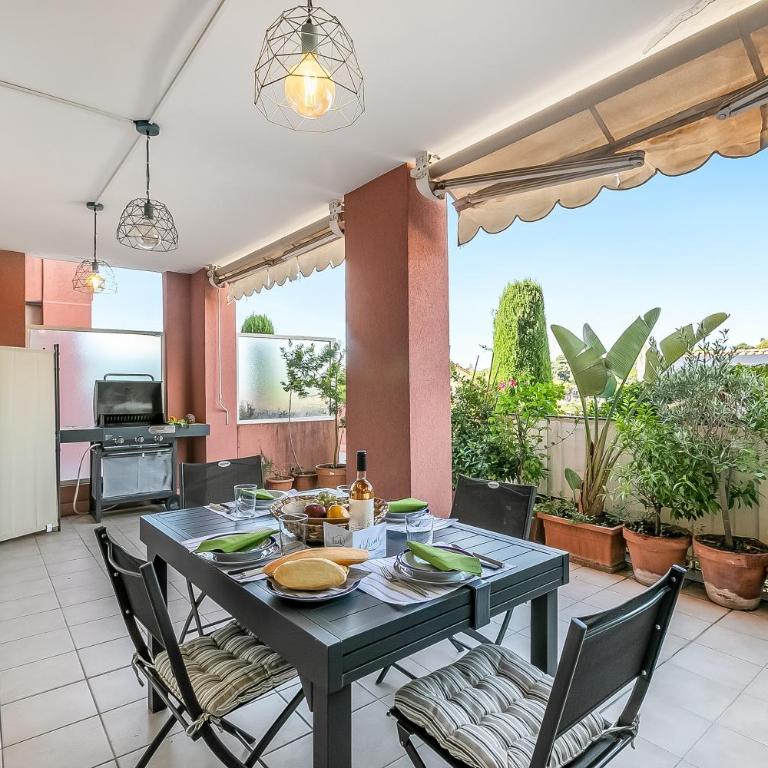 Cosy Apartement Gaia Villeneuve-Loubet - Happy Rentals - Apartamento con terraza - 1