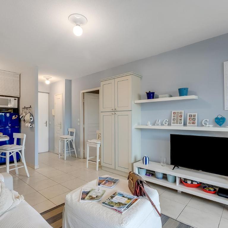 Cosy Apartement Gaia Villeneuve-Loubet - Happy Rentals - Apartamento con terraza - 5