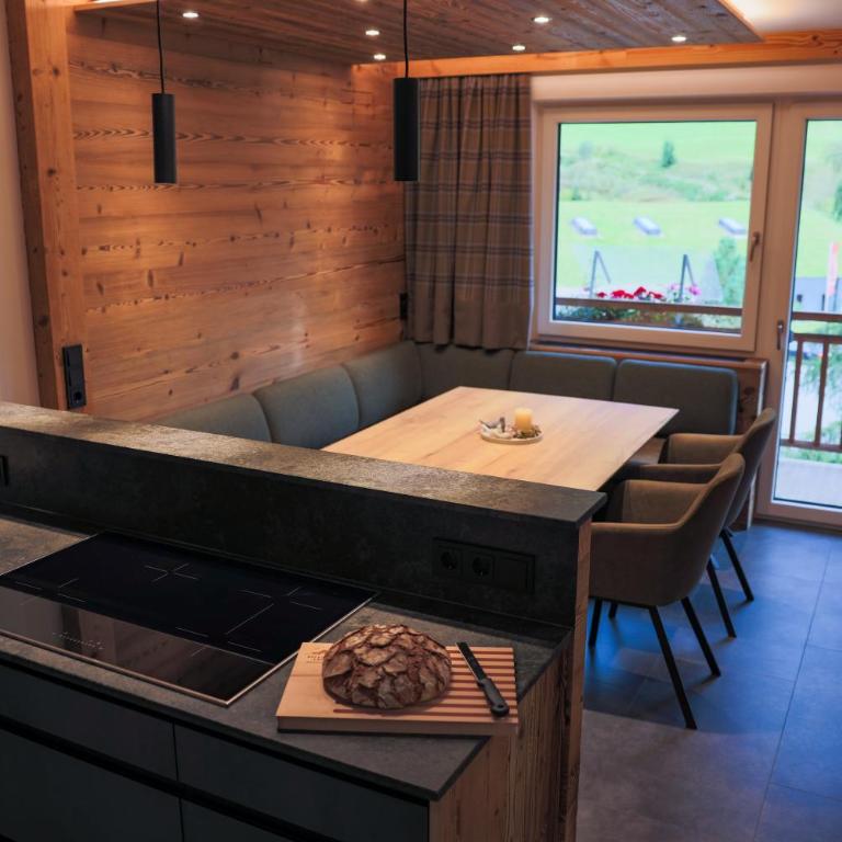 Pension Muggengrat - Apartment mit 3 Schlafzimmern und Bergblick - 11