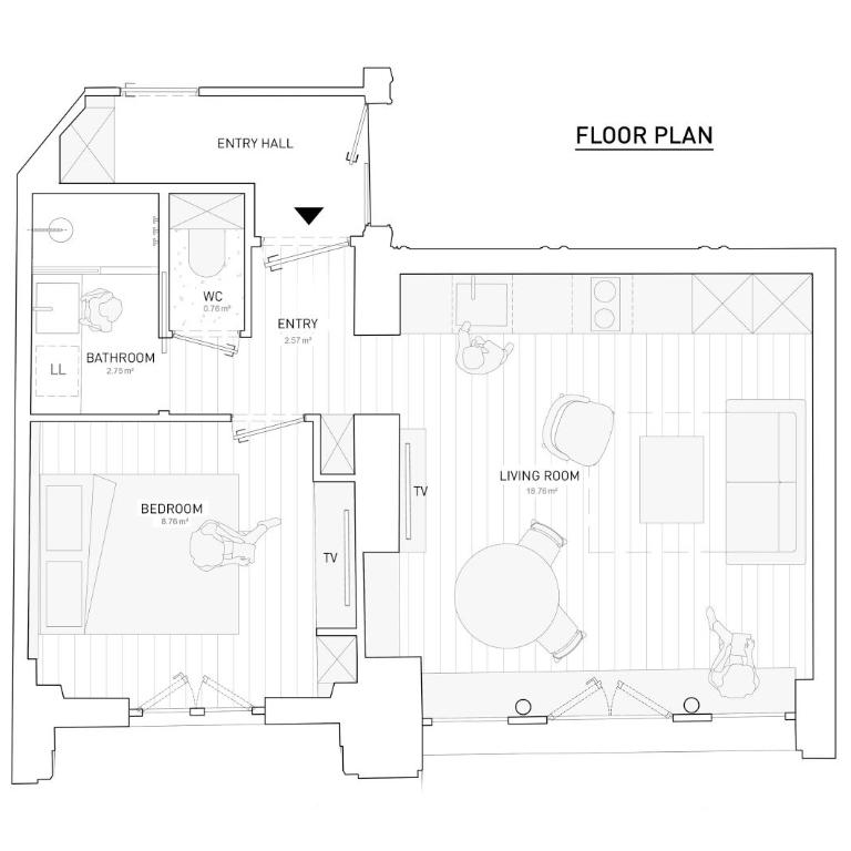 La Suite - Voltaire I - 1 bedroom with AC - Appartement 1 Chambre - 20