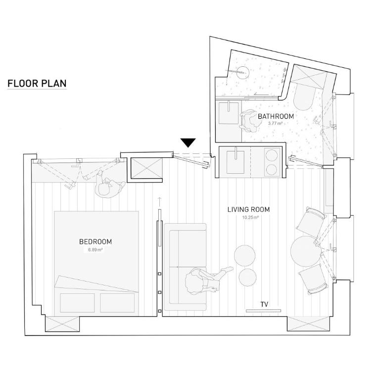 La Suite - Voltaire III - LOFT with AC - Appartement 1 Chambre - 14