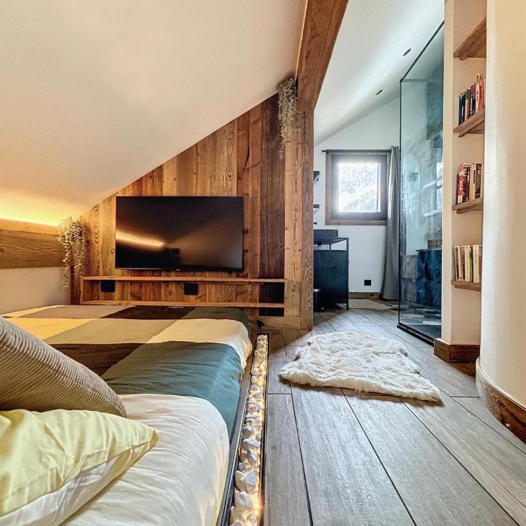 Modern 2BR Apt with Mountain Views & Private Parking - Appartement 2 Chambres Deluxe avec Balcon - 15