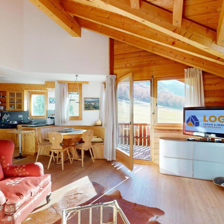 Abitaziun Charrers - Pontresina - Apartment mit Blick auf die Berge - 1