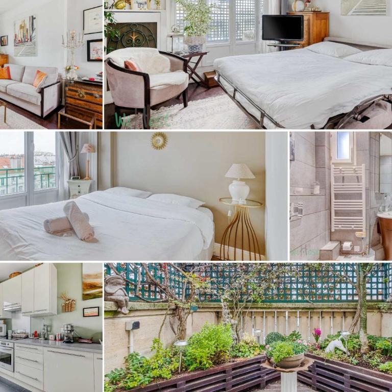 Le Boursault - Stunning Penthouse, Terrace, Parking - Appartement - 15