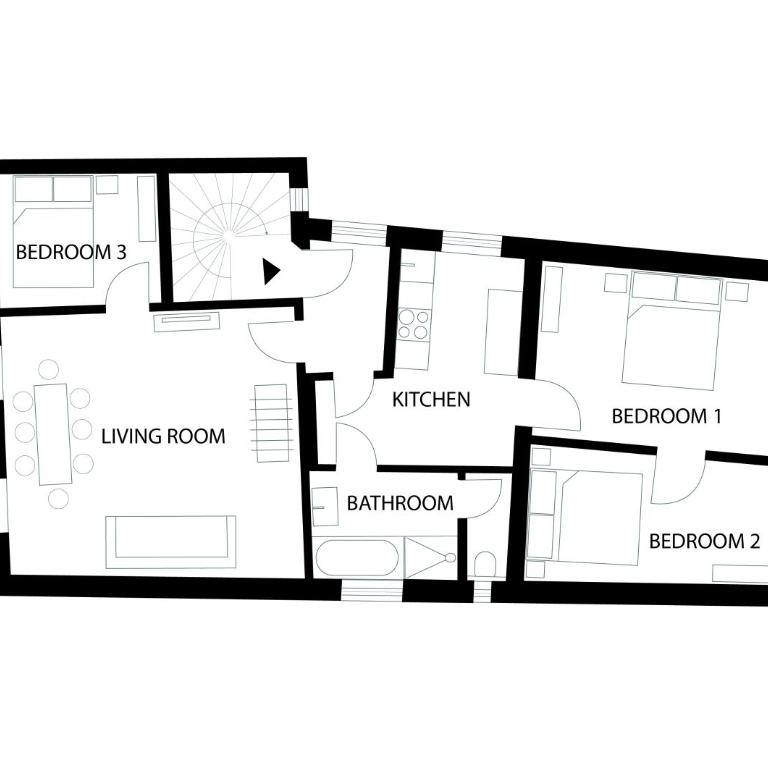Zentral & modern I perfekt für City-Trip I Familien & Freunde & Business I Fußball-Tisch - Appartamento con 3 Camere da Letto - 25