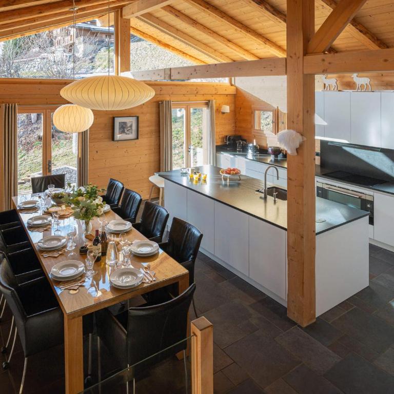 Chalet 4★, 12 pers, spa, vue panoramique, proche navette - FR-1-304-302 - Chalet - 15