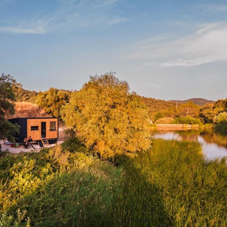 Lodge Grand Confort - Salle de bain italienne - Au coeur du Vignoble à 10 min de la Mer - Ferienhaus - 1