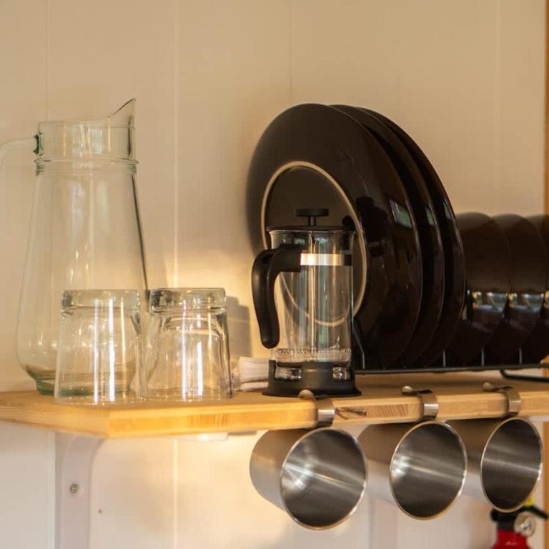 Lodge Grand Confort - Salle de bain italienne - Au coeur du Vignoble à 10 min de la Mer - Ferienhaus - 26