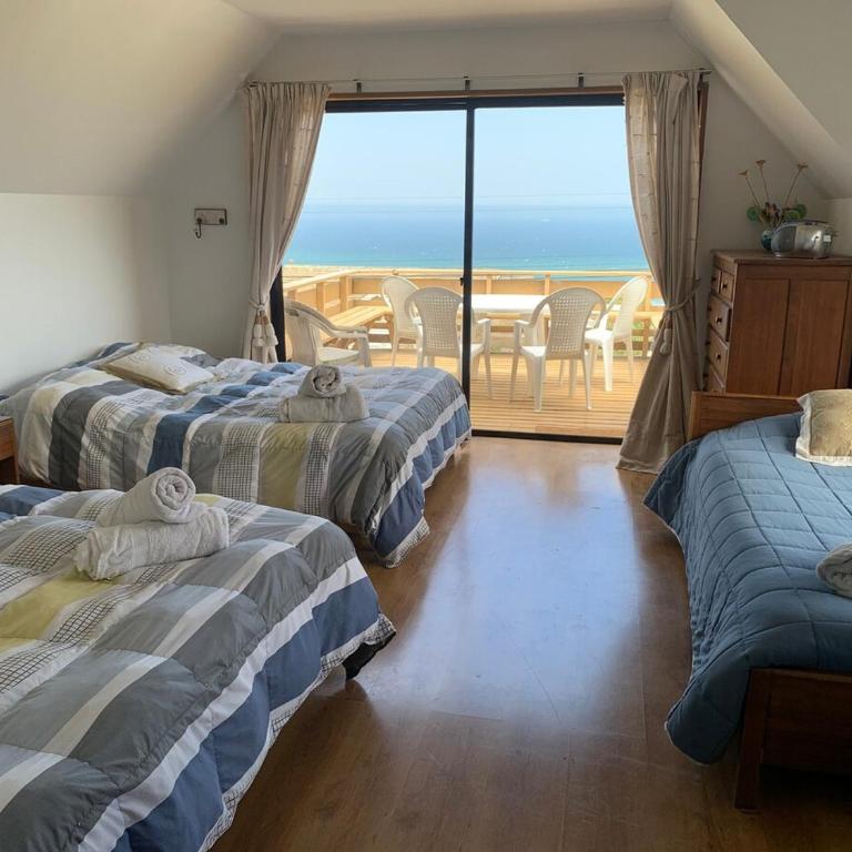 Casa en la playa con vista al mar - One-Bedroom House - 18