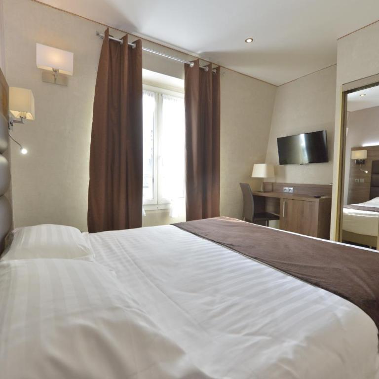Hôtel Renoir Montparnasse - Chambre Double avec Lit d'Appoint (3 Adultes) - 1